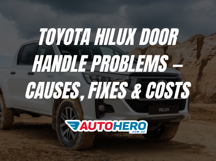 Toyota Hilux Door Handle Problems — Causes, Fixes & Costs